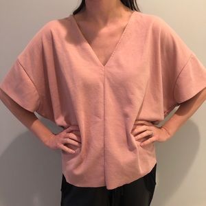 Zara oversized dolman sleeve shirt